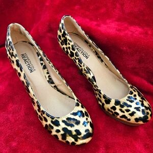 Kenneth Cole Reaction Leopard Print Women's Shoes-Size 9M